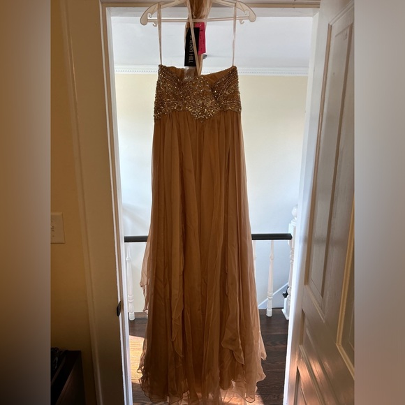 Sherri Hill Style 3874 Nude Prom/Formal Dress 14 - Picture 7 of 7